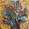 Old Tree Blooming (61x83)